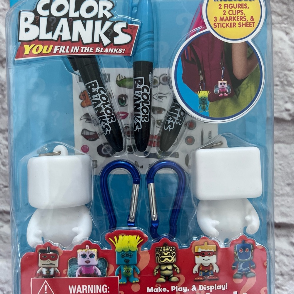 Rose art Clip A Blank figurines sealed